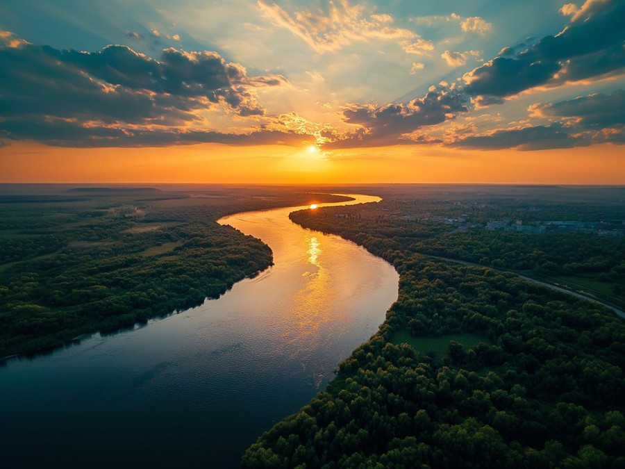 Берега Днепра, Десны и других рек